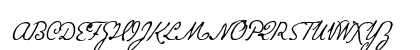 P22 Gauguin Alternate Regular Uppercase Preview