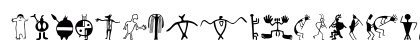 P22Petroglyphs NAmerican Uppercase Preview