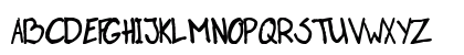 Paasse Handwriting Regular Uppercase Preview