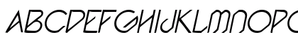 Pacotilleital light Uppercase Preview