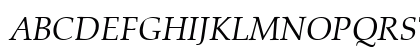Padua Italic Preview