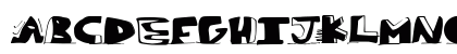 paintblack Regular Uppercase Preview