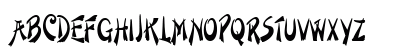 PaintbrushCondensed Regular Uppercase Preview