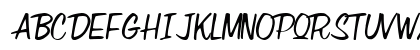 PaintStroke58 Regular Uppercase Preview