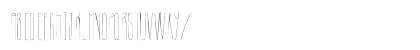 Paki Regular Uppercase Preview