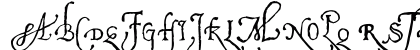 Pal Antic Regular Uppercase Preview