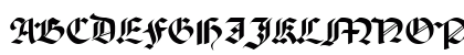Paladin Medium Uppercase Preview