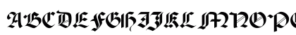 PaladinFLF Regular Uppercase Preview