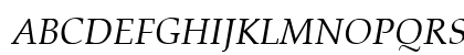 Palisade Italic Preview