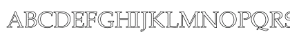 Palomar Ho Regular Uppercase Preview