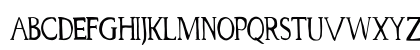 Palovsky Regular Uppercase Preview