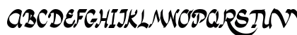 Panama Road Regular Uppercase Preview