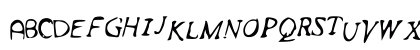 pancho Medium Uppercase Preview