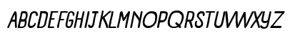 Panforte Condensed Regular Italic Preview