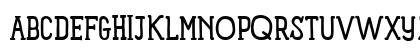 Panforte Serif Regular Uppercase Preview