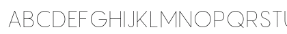 Pangram ExtraLight Uppercase Preview