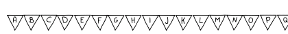 Paper Banner Regular Uppercase Preview