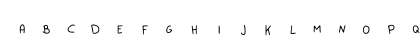 Paper Banner Sans Regular Uppercase Preview