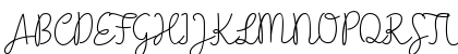 Paper Bow DEMO Regular Uppercase Preview