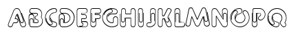 Paper Clip Regular Uppercase Preview