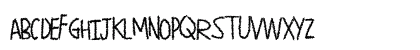 PaperShreads Regular Uppercase Preview