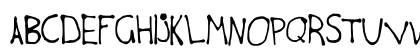 paradise Medium Uppercase Preview