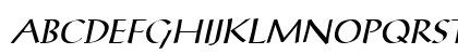 Parang Oblique Uppercase Preview