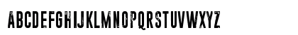 Paranoid Orange Regular Uppercase Preview