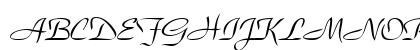 ParkAveD Regular Uppercase Preview