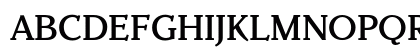 Parkinson Medium Uppercase Preview