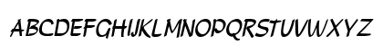 Parson-Condensed Bold Italic Preview