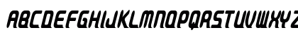 Parvo Condensed Regular Uppercase Preview