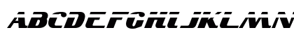 Pasitano Condensed Regular Uppercase Preview