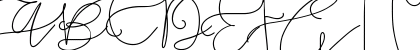 Pattersonville Script Regular Uppercase Preview