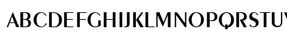 Penwin Regular Uppercase Preview