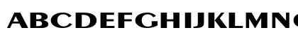 PenwinExtended Bold Uppercase Preview