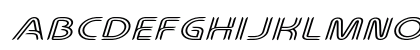 Perneon Extra-expanded Italic Preview
