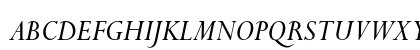 Perpetua Std Italic Uppercase Preview