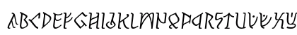 Pertho Italic Preview