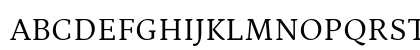 Petrona Regular Uppercase Preview