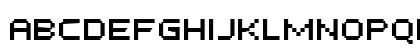 PF Tempesta Five Regular Uppercase Preview