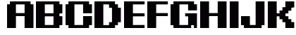 Phatone Regular Uppercase Preview