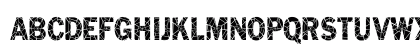 Philadelphia-Cracked-Condensed Normal Uppercase Preview