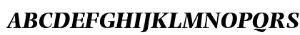 Photina MT Std Bold Italic Uppercase Preview