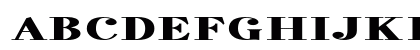 Pinkney Lane Extra-expanded Bold Uppercase Preview