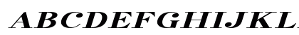 Pinkney Lane Extra-expanded Italic Preview