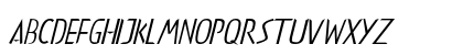 Pintop Expanded Italic Uppercase Preview