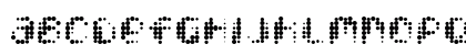 Pixcel Regular Uppercase Preview