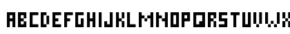 Pixel Millennium Regular Uppercase Preview