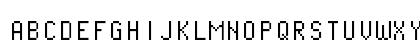 Pixel Operator Mono Regular Uppercase Preview